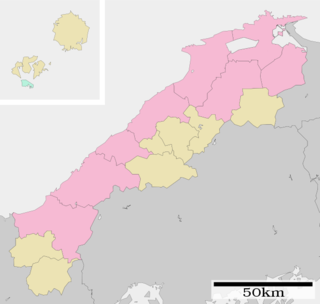 島根県行政区画図