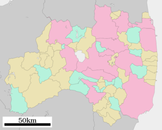 福島県行政区画図